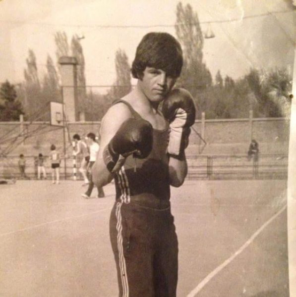 Shemsi Gashi 1988 Europa Meister mit AZEM Kampfsport im Boxen