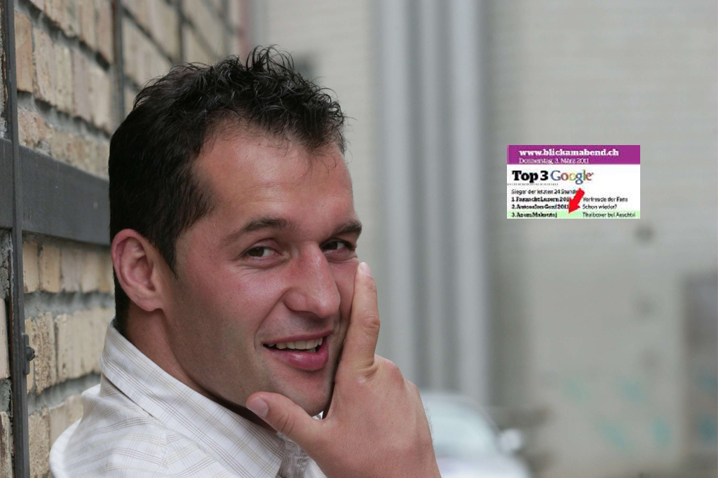 BLICK-Statistik zählt Azem auf der Suchmaschine von Google zu jenem Kreis der Favoriten