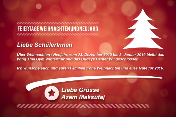 Frohe Weihnachten