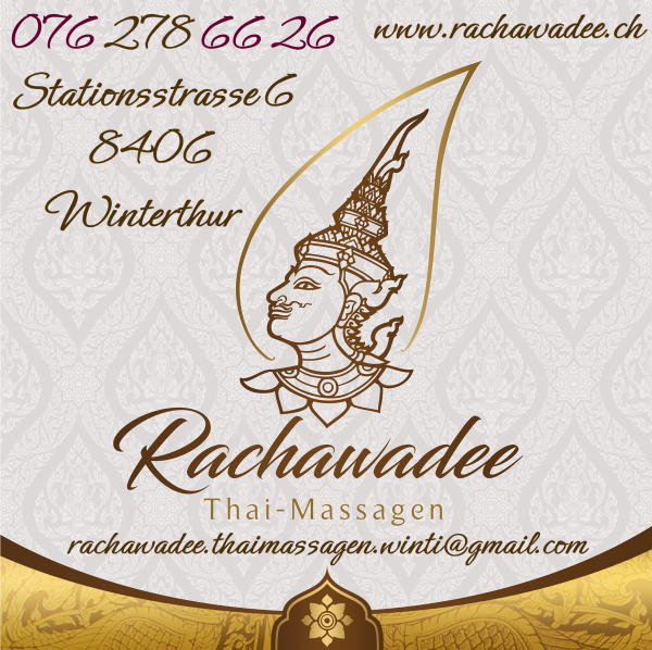 Rachawadee Thai Massagen als Sponsor und Partner von Azem Kampfsport in Winterthur